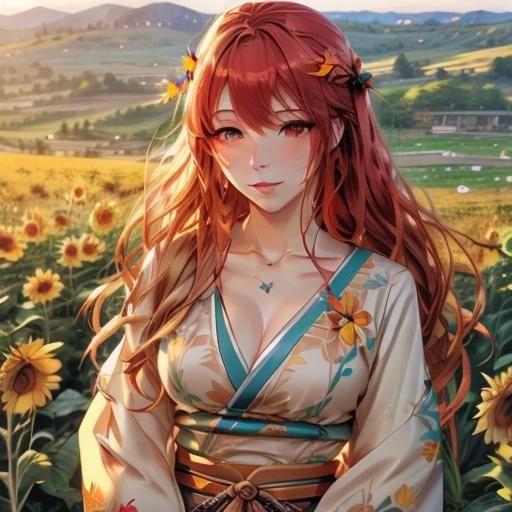 <lora:Chico Anime Style:1.0> Anime style, semi-realism, 8k anime art, new generation anime, perfect face, delicate hands, A joyful anime gir...