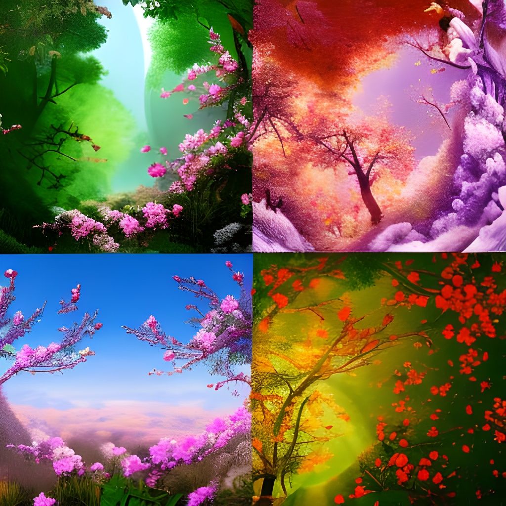 the-four-seasons-ai-generated-artwork-nightcafe-creator