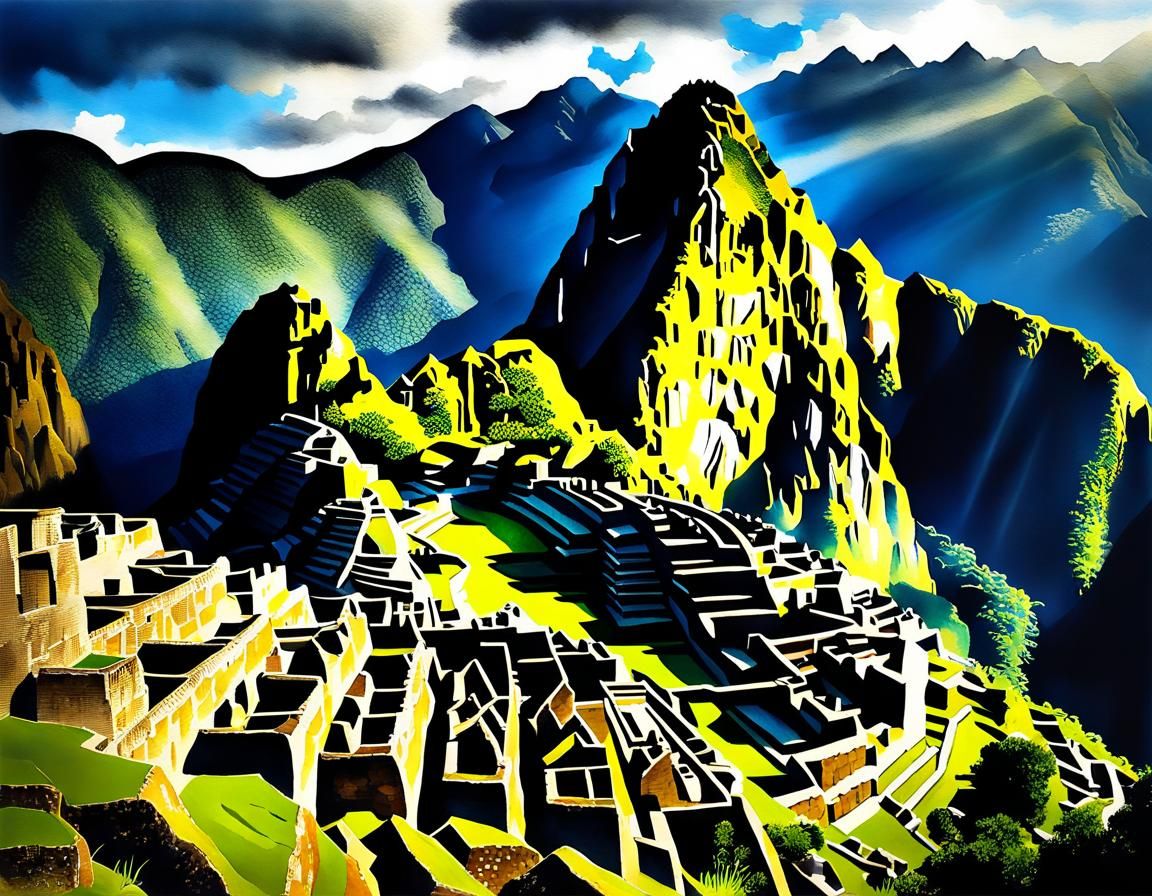  Machu Picchu, Peru Ancient Ruins 