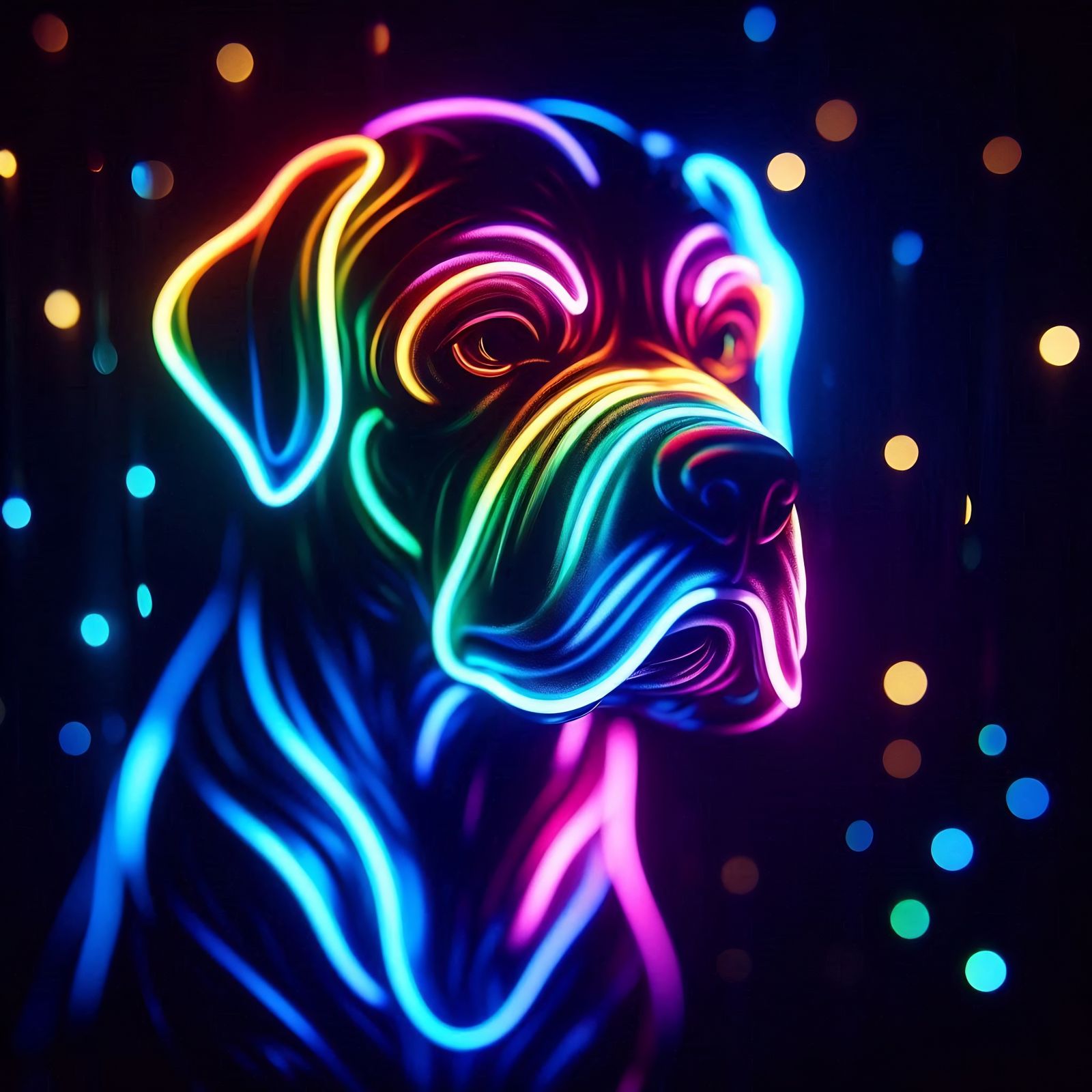 Neon Dog