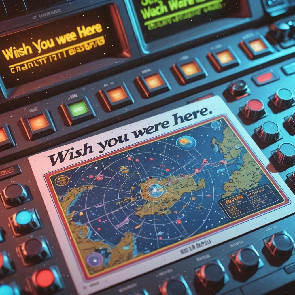 A postcard if a galactic map v3