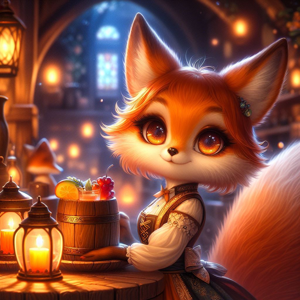 The Forest Series: Rina vulpes the innkeeper