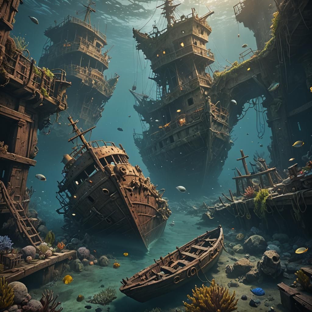 Underwater Shipwrecks