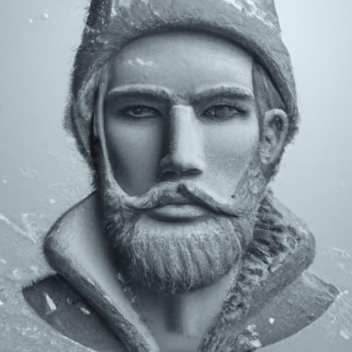 Portrait of a Snow Man