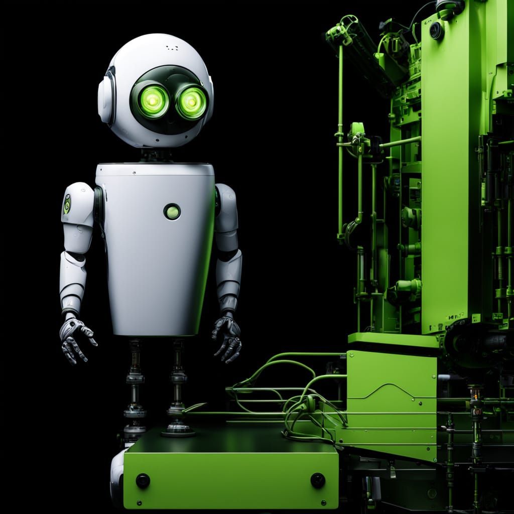 Robot artificial intelligence, intricate details, HDR, beautifully shot, hyperrealistic, sharp focus, 64 megapixels, perfect composition, hi...