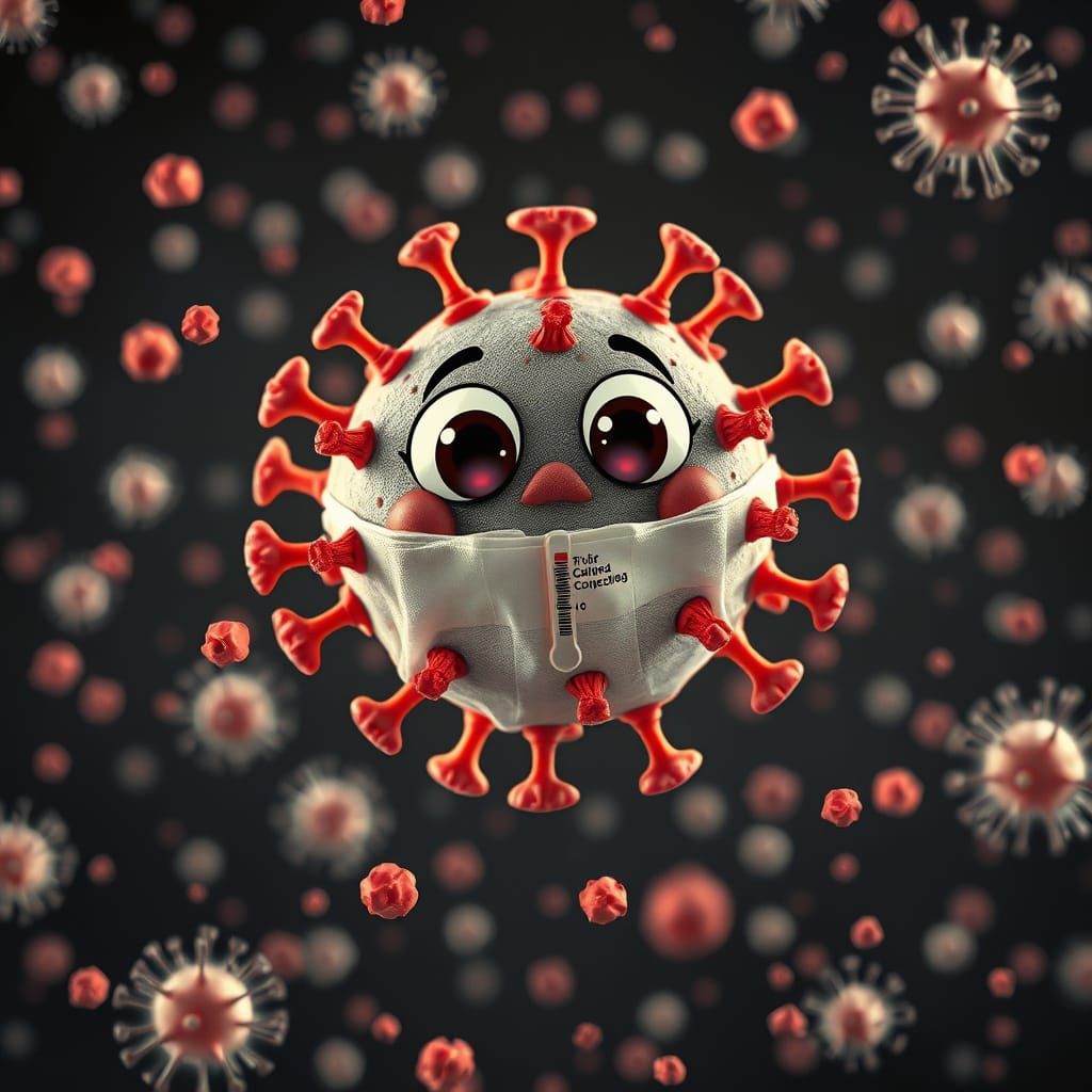 Silly Microbes  by @Amethystmoonsong