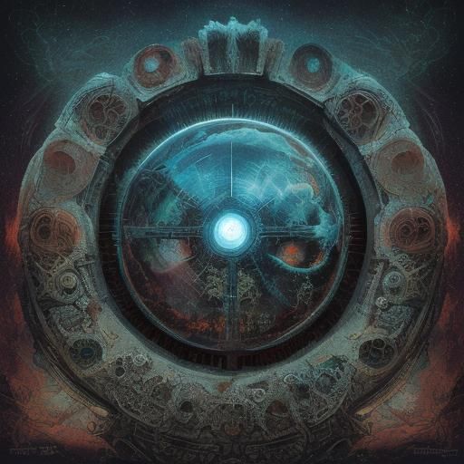The strange Inhabitants at the edge of the universe, art by ...
