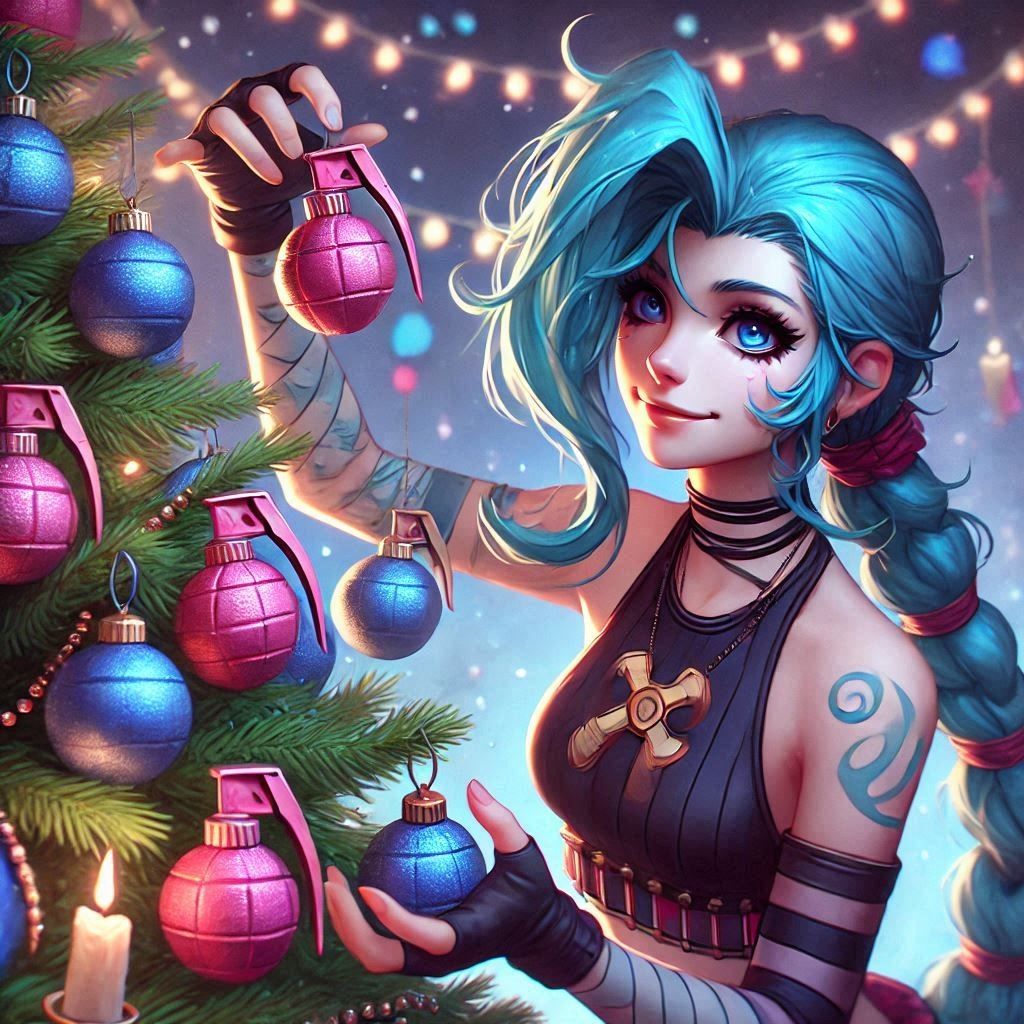 Christmas balls of Jinx