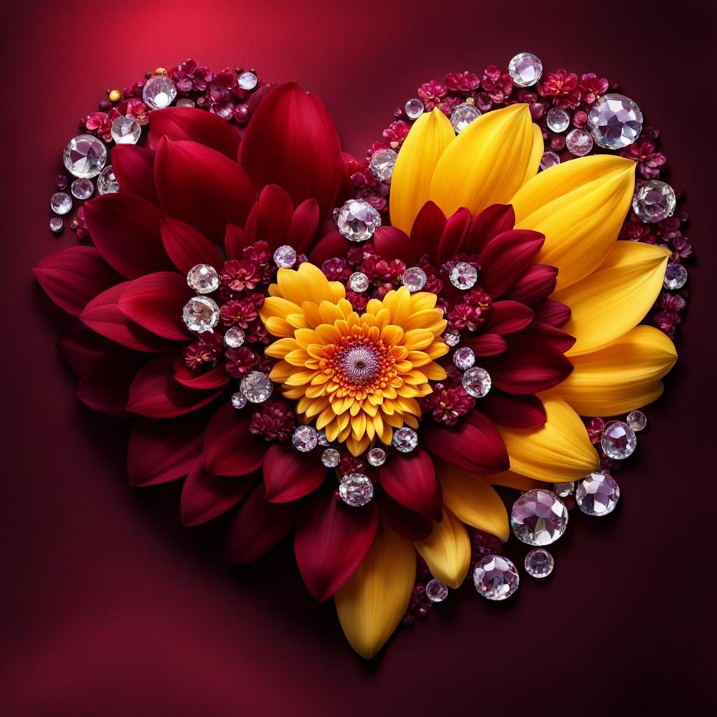 Flower heart