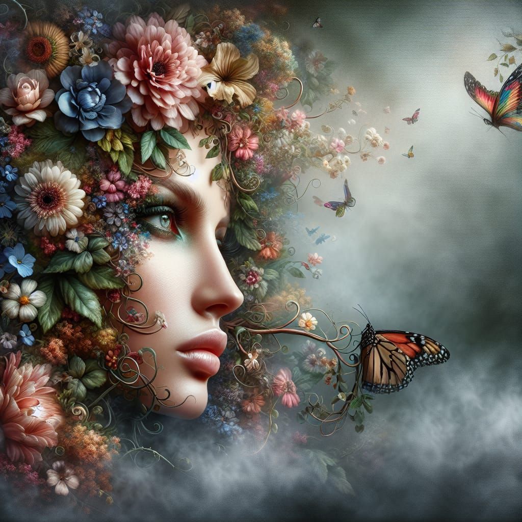 Floral Portrait