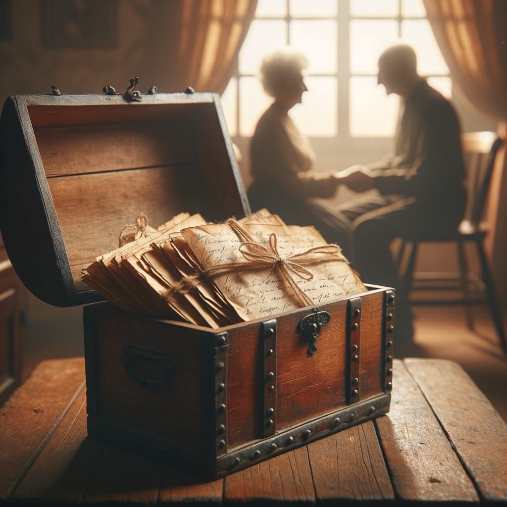 Love Letters  by @Annie May Pixel Weaver