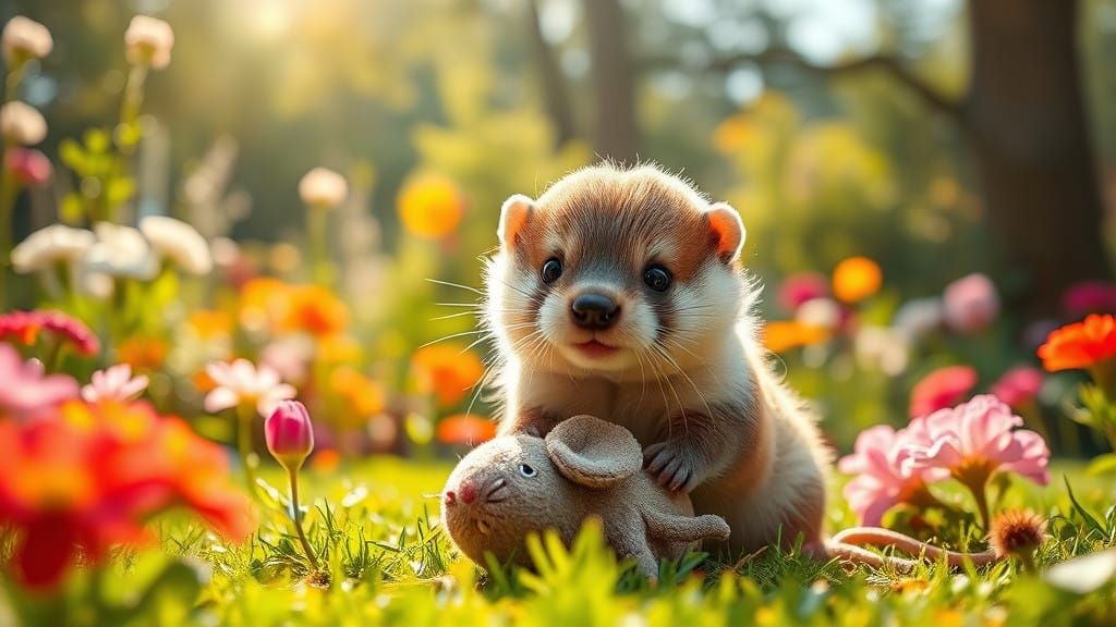 'AI, give me major CUTEness OVERload! 🐹  by @AncientAardvark 