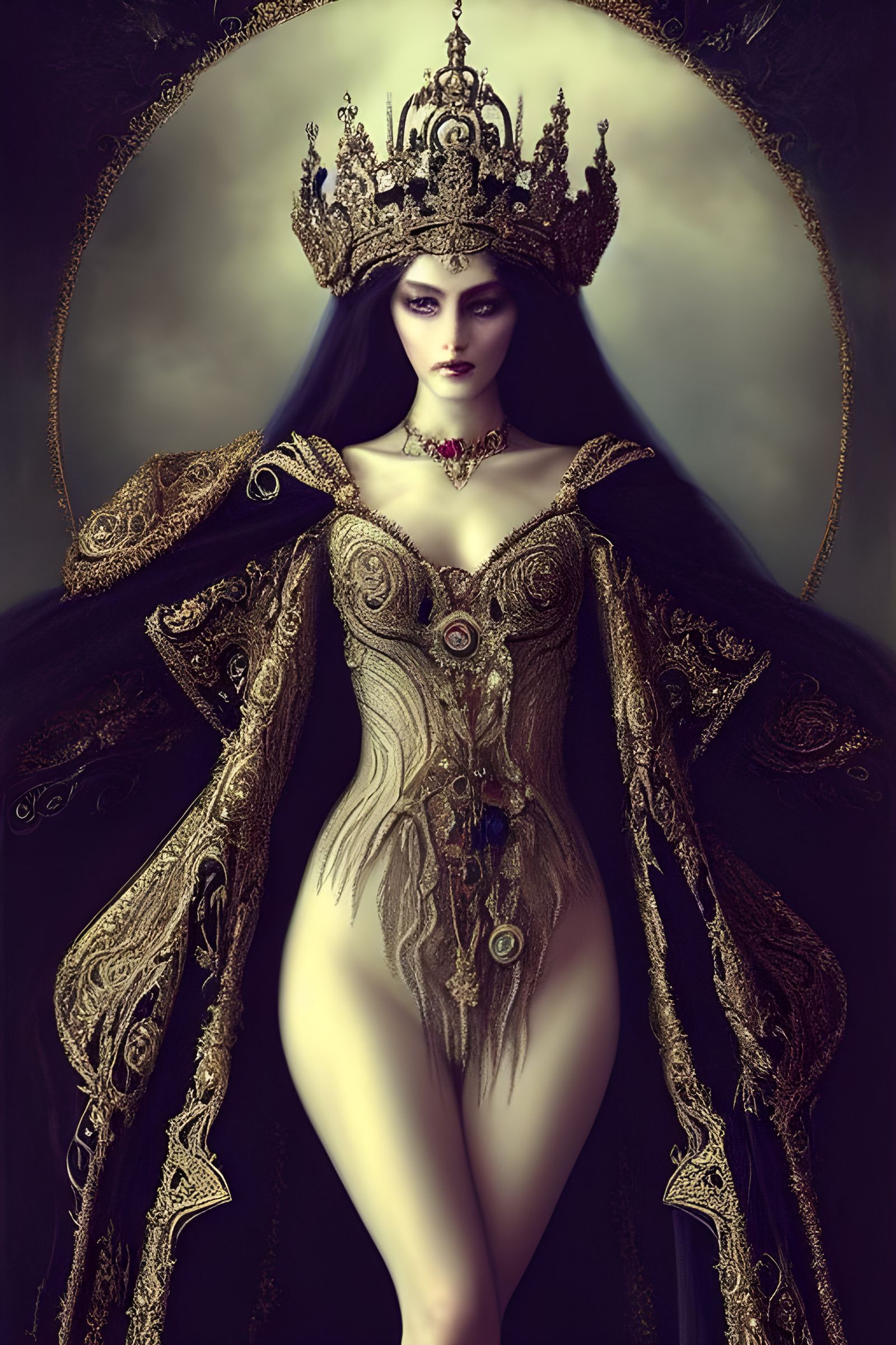 Beautiful Russian Empress Tsarina