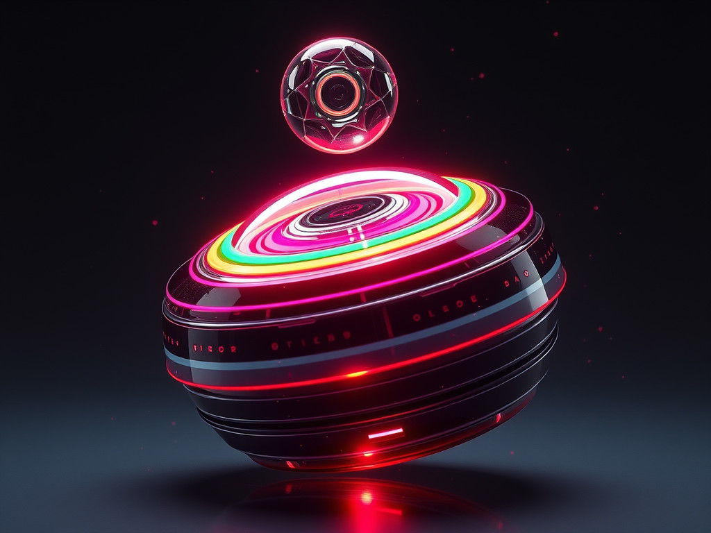 Cordless yoyo. Use the ring to drive it.  by @Me-actually