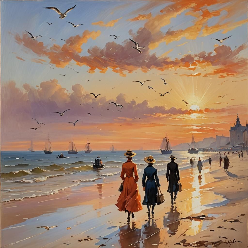 Sunset 1900  by @Matt