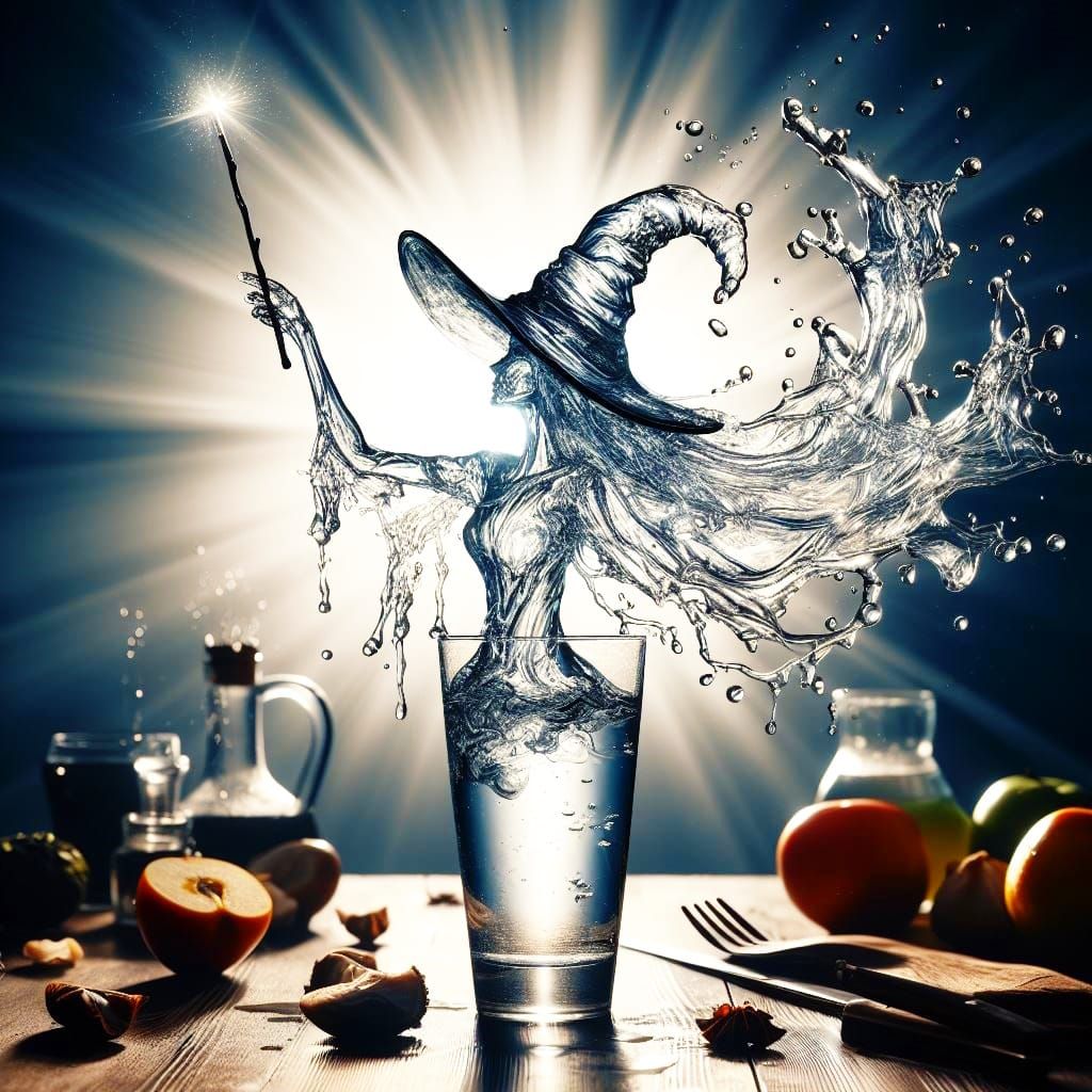 Water Witch Spell to help me clean the mess!