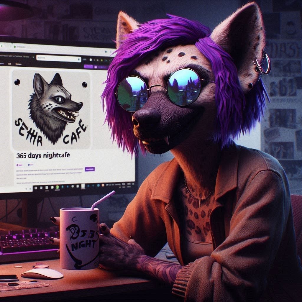 Scuzzy on NightCafé