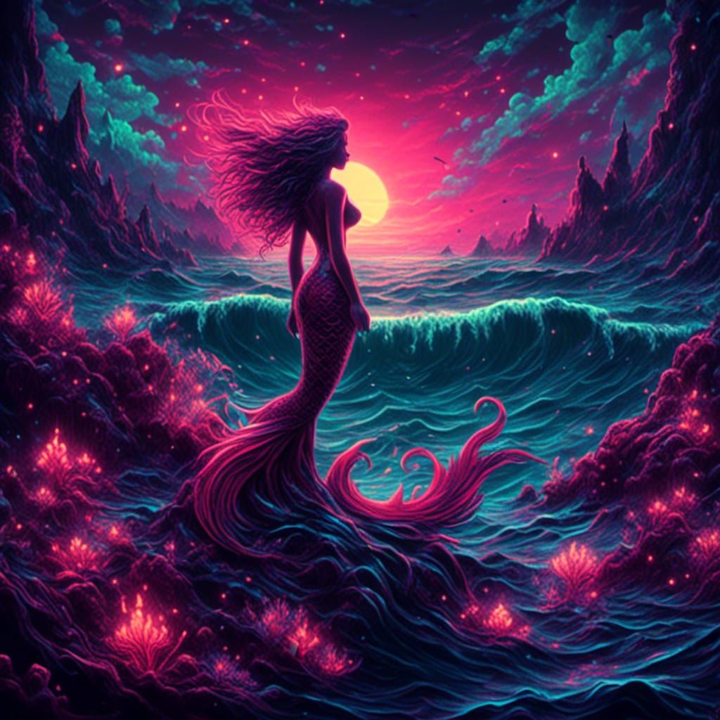 Mermaid  by @Quibbles