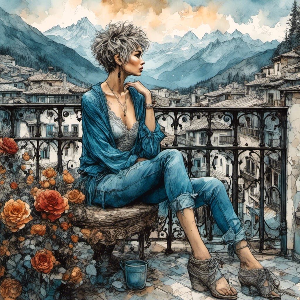 <lora:Art Ink Drawing:1.0>