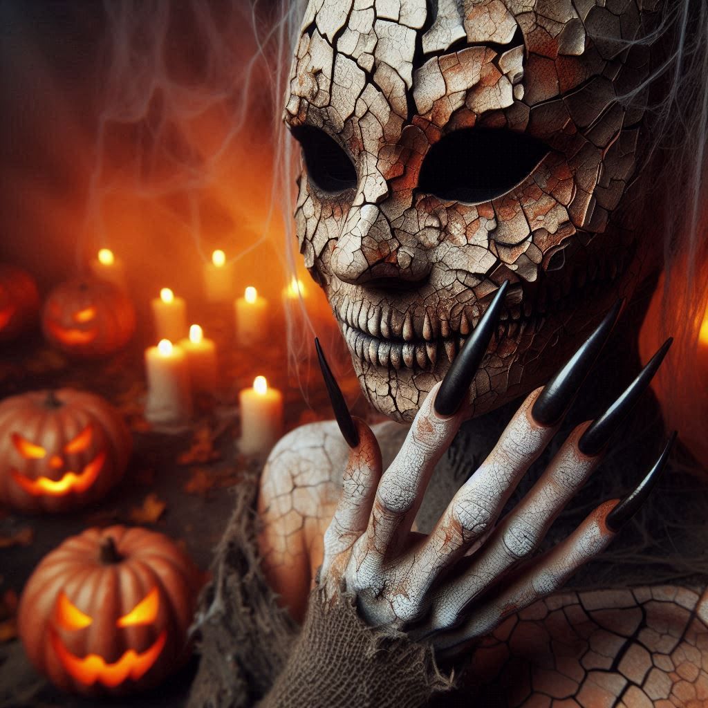 Cracked Porcelain Doll's Mask