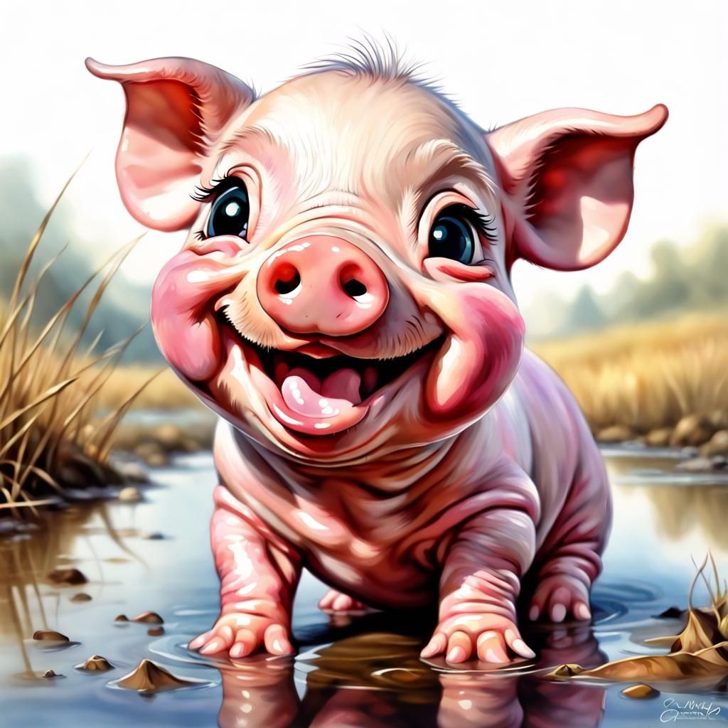 Piglet  by @AngieMay