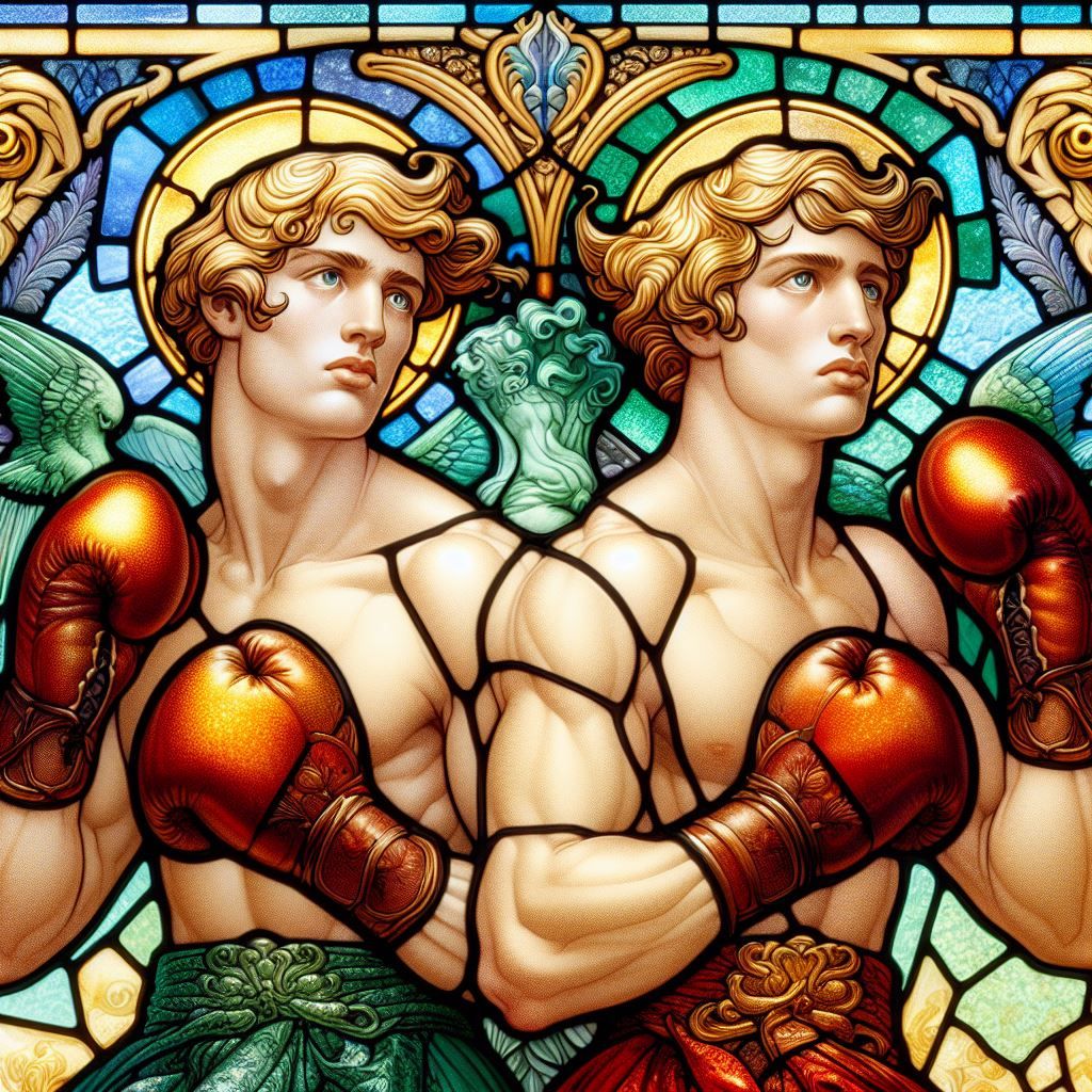 Medieval Stain-Glass Boxers