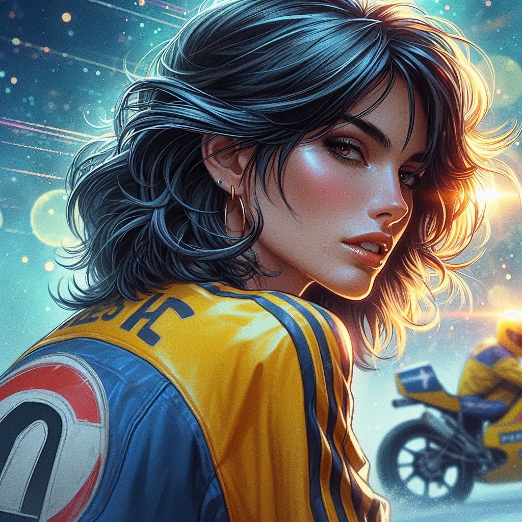 Biker girl