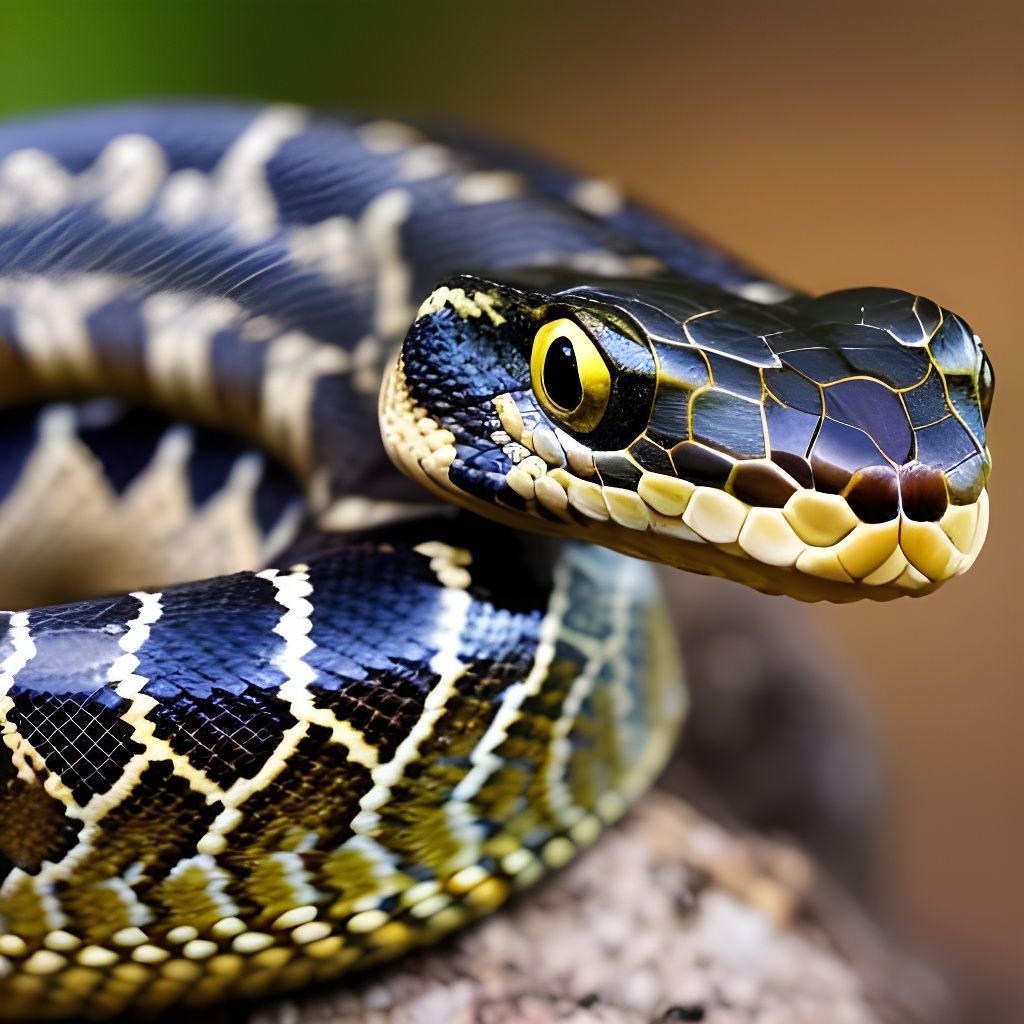 beautiful snake  by @Vaclava