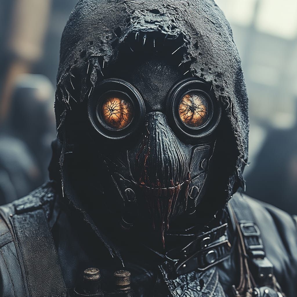 steampunk plague doctor