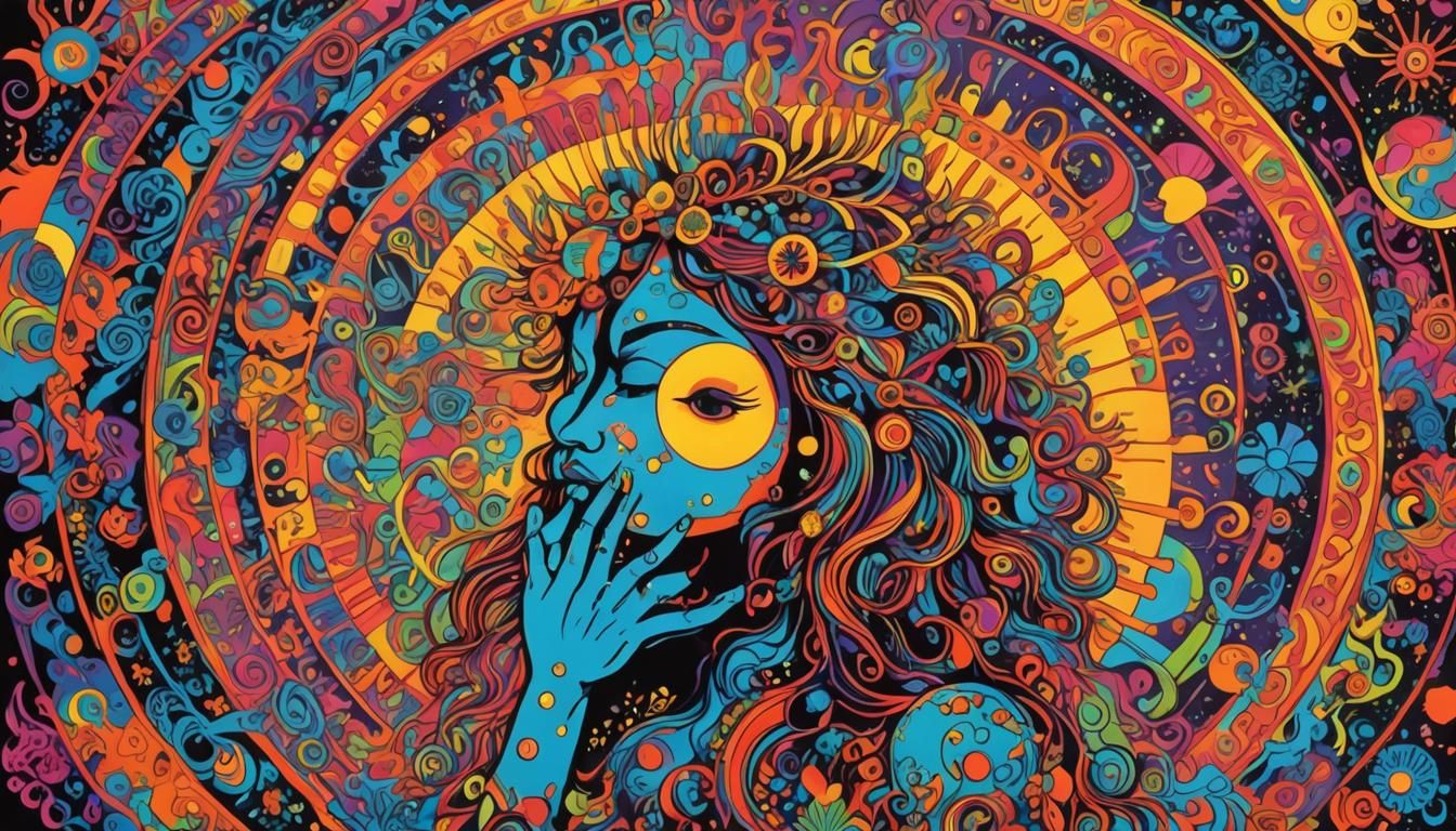 (Aquarius / Let the Sunshine In) psychedelic, trippy, abstract ...