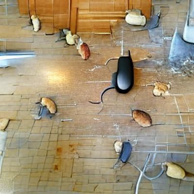 mouse infestation