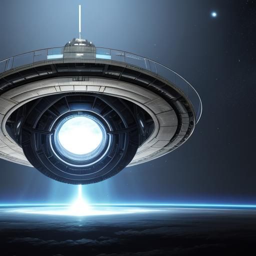 A portal in the Dyson Sphere opens beneath your ship