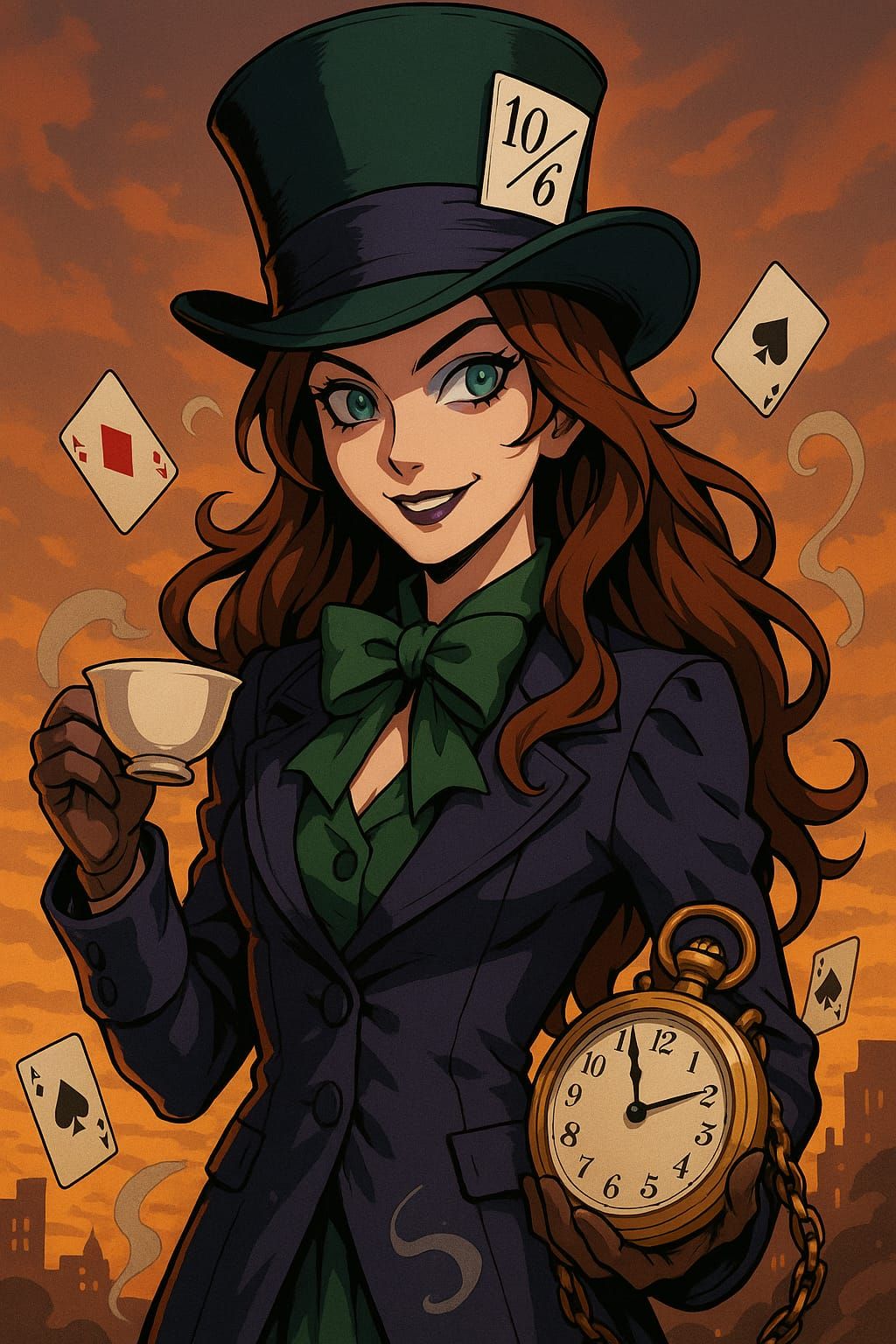 What if he was woman? - Jeanette Tetch Mad Hatter