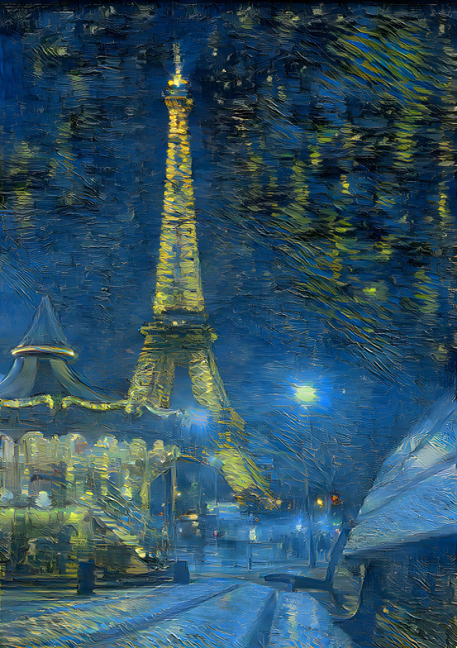Paris - Van Gogh Style