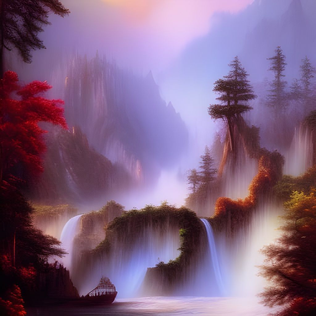 Waterfalls  by @ParryEagle97