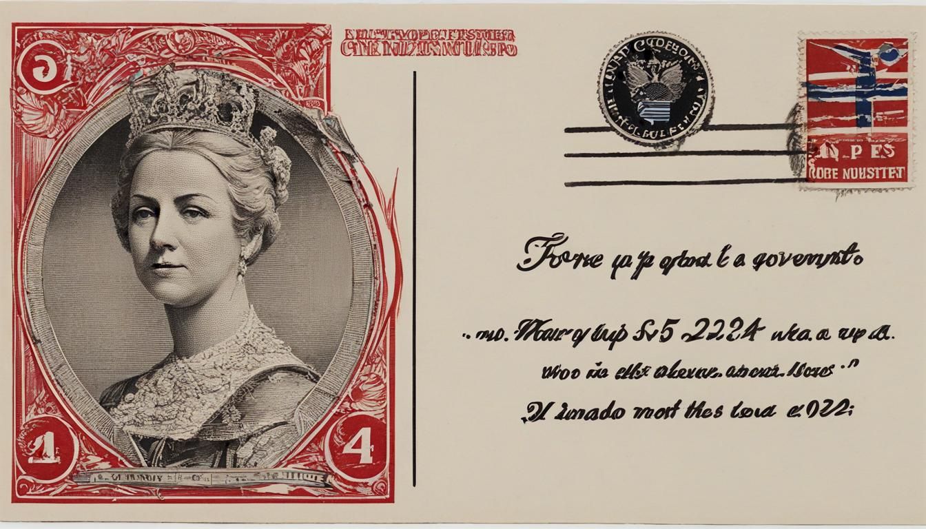 Postcard inspired by On Kawara
