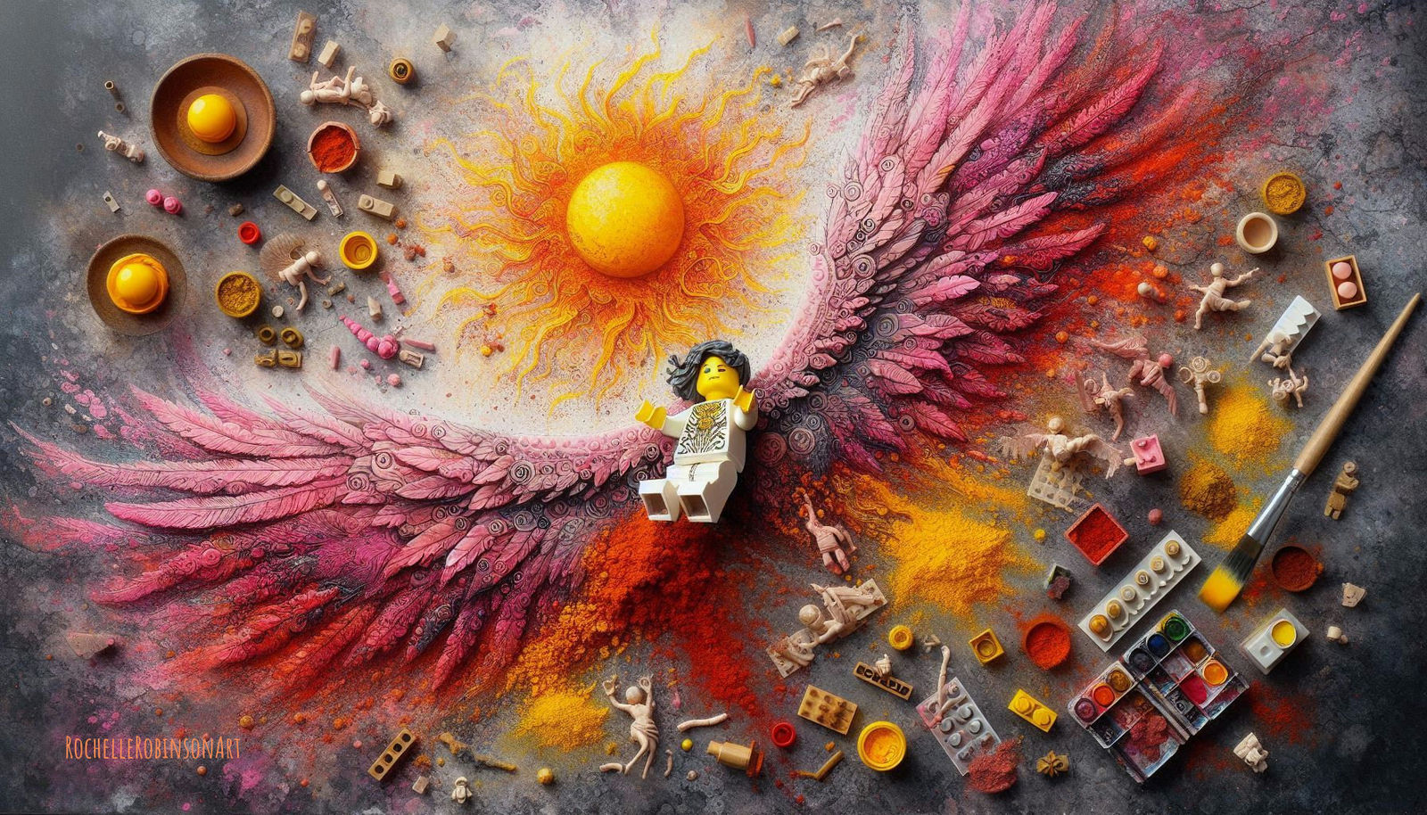 The Fallen - Lego Art