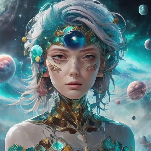 A human wearing <lora:COSMOS got LORA:1.0> encounter cruel reality of real world in 2024 