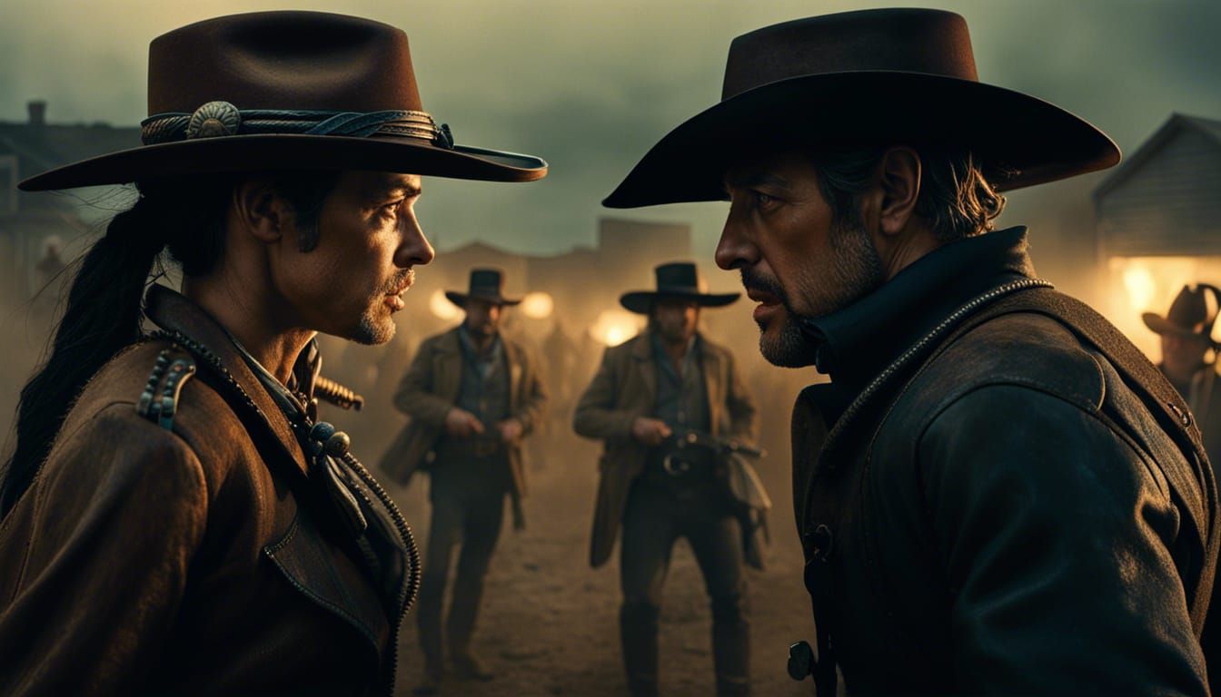 Showdown in The Old Wild West!!!  by @Leycer