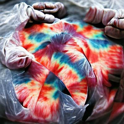 Tie dye colourful