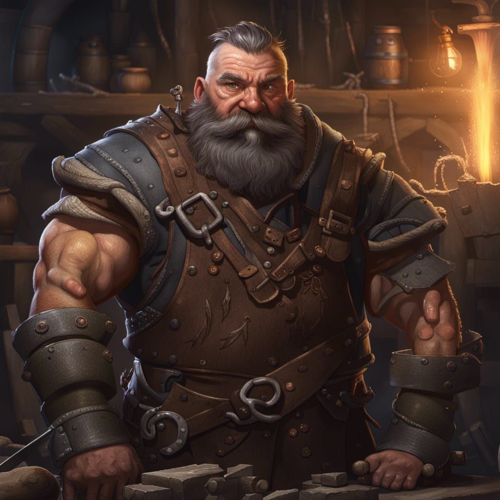 Dwarven Blacksmith