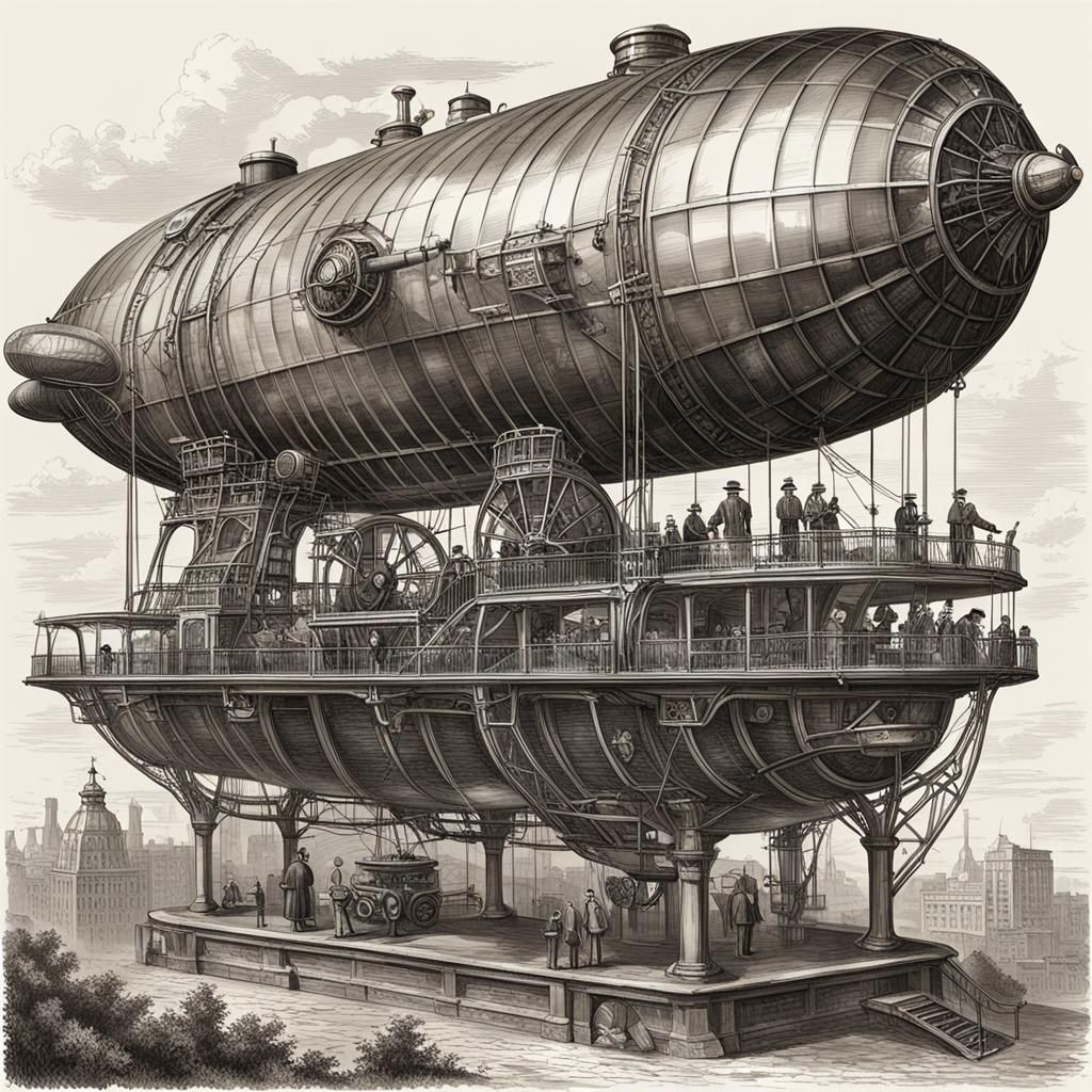 dirigible, observation deck