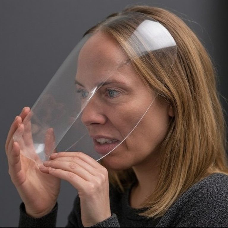 mask that completely blocks AI facial recognition