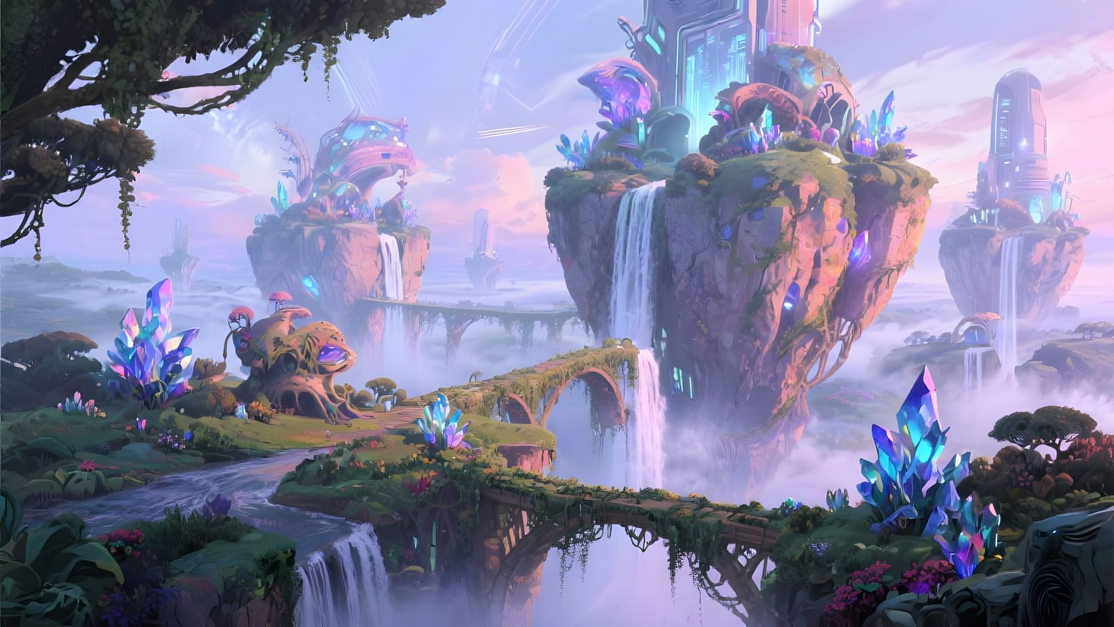 Crystal Isles  by @J D