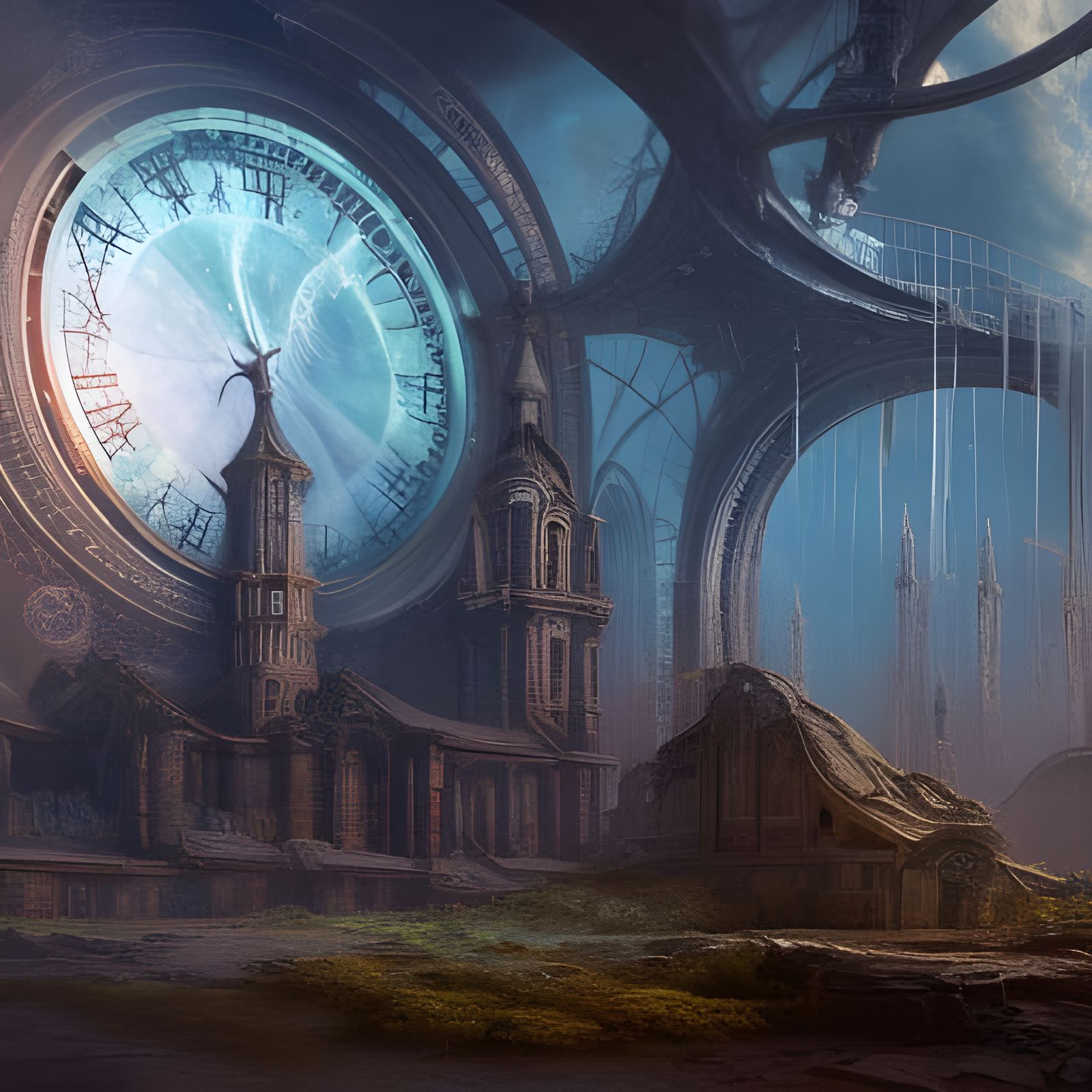 Time's Decay  by @Kata Gin