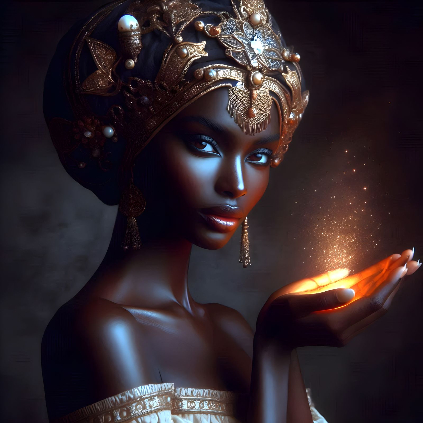Moorish woman. Mage