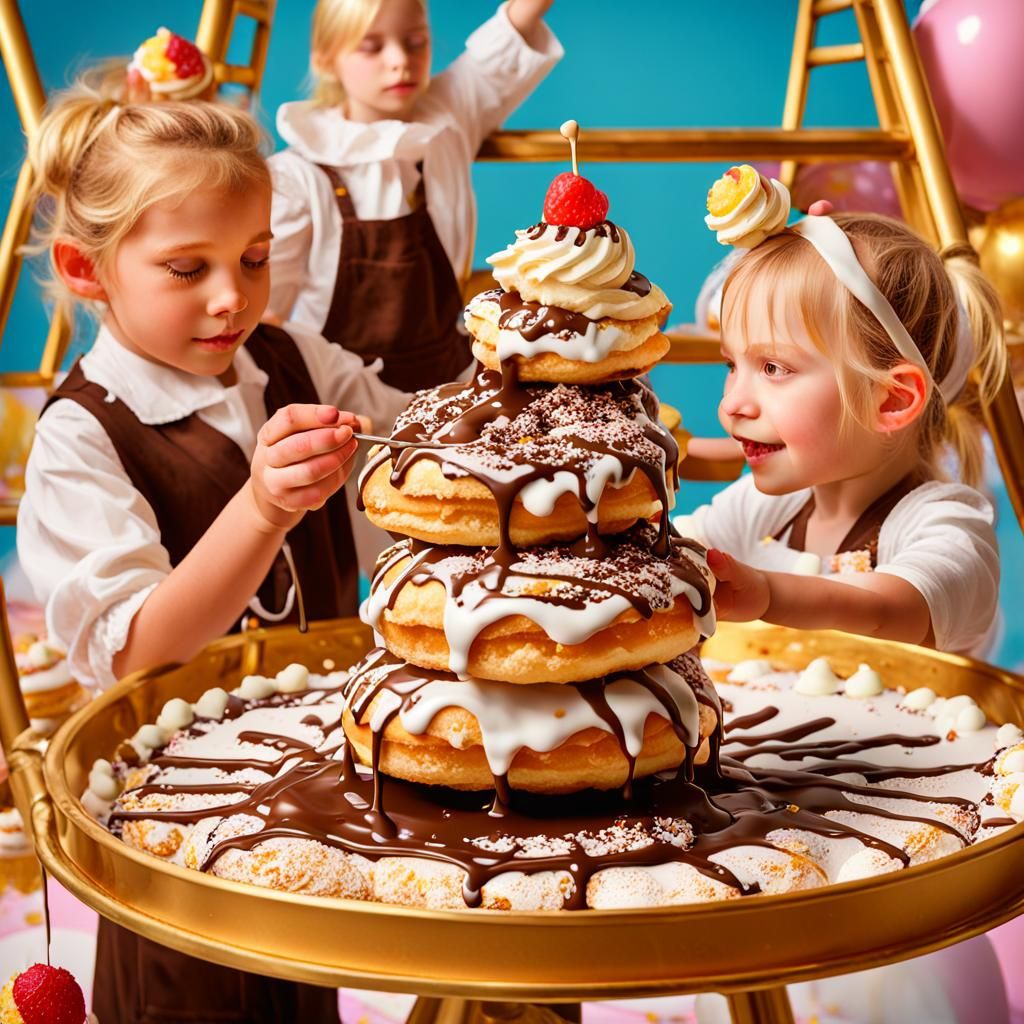 Whimsical Wonderland of Giant Sufganiyah