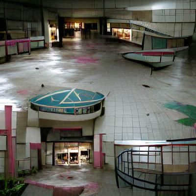 creepy abandoned mall