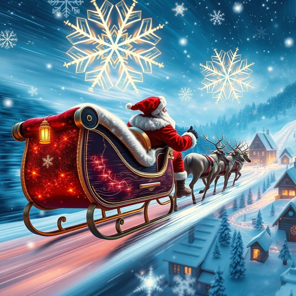 No time to spare on Christmas Eve  by @James The Flame Sorcerer