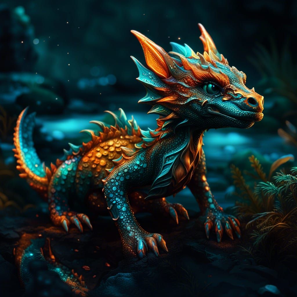 Dragon - AI Generated Artwork - NightCafe Creator